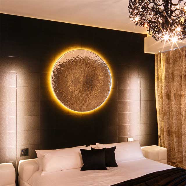 Germany, Berlin, LUX Building, Wall Decoration, Product Line EXYD-W, Photo Kuehnapfel