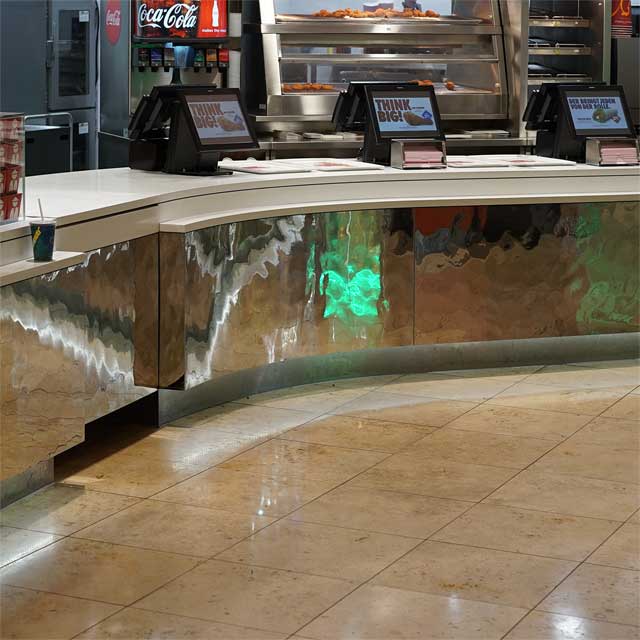 Germany, Cologne, Shopping Mall Rhein-Center, Food Lounge, EXYD-M for Counter, Photo EXYD