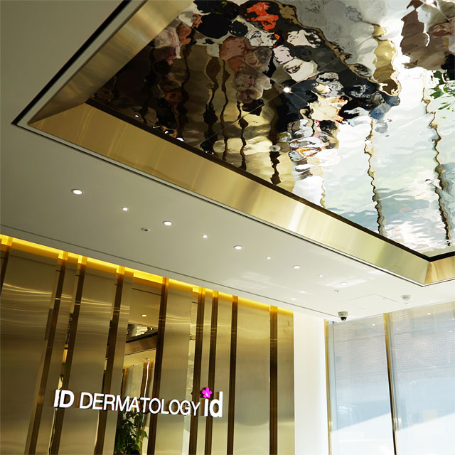 South Korea, Seoul, ID Hospital, Dermatology Department, Reception Room, Ceiling with EXYD-M, Photo EXYD