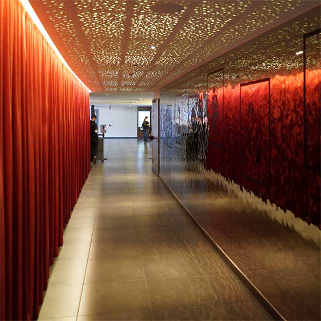 Austria, Dietach, Cinema Star Movie, Wall Cladding With EXYD-M, Photo EXYD