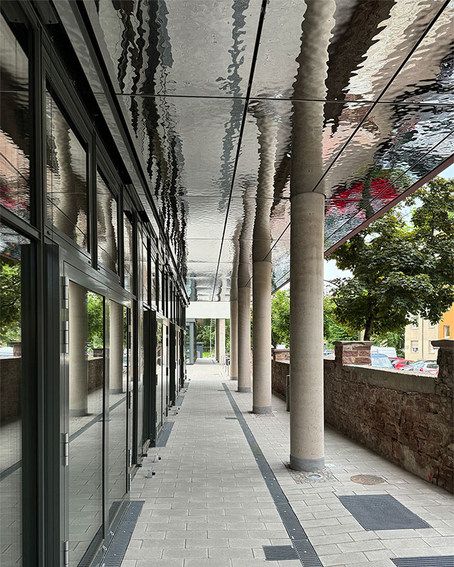 Germany, Karlsruhe iWerkx, Ceiling System Lindner, Ceiling Panels EXYD, Photo EXYD, 2022