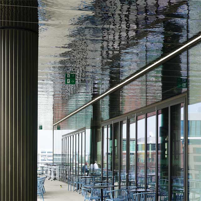 UK, London, Shopping Mall Westfield London, Department Store John Lewis and Partners, Balcony, Soffit With EXYD-M, Photo EXYD