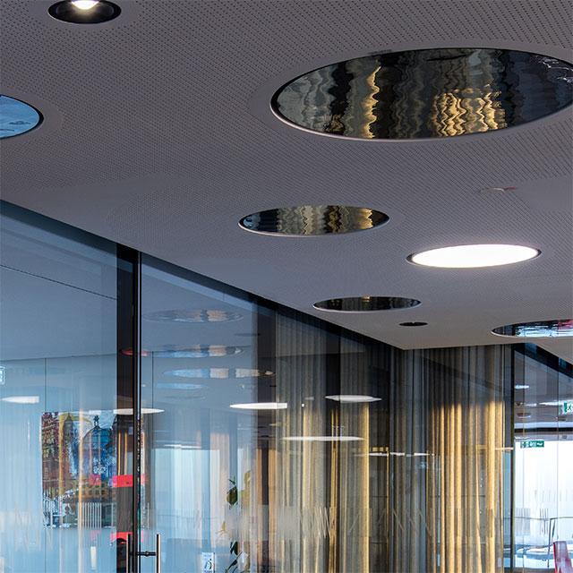 Germany, Ludwigsburg, Mann und Hummel, Ceiling Cladding EXYD, Photo Huber Fotodesign, 2016