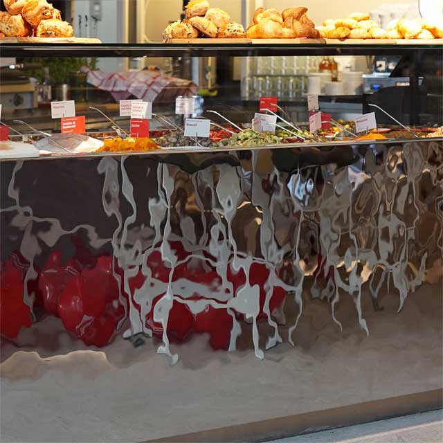 Restaurant Oh Julia in Mannheim/Germany, Counters With EXYD-M, Photo EXYD