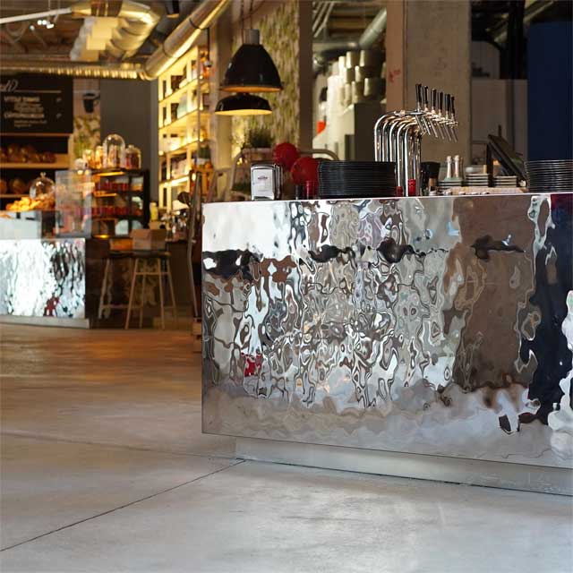 Restaurant Oh Julia in Mannheim/Germany, Counters With EXYD-M, Photo EXYD