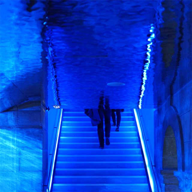 Oceanographic Museum of Monaco, Aquarium, Metal Ceiling, Product Line EXYD-M, Photo EXYD, 2013