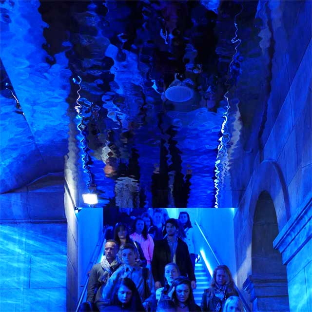 Oceanographic Museum of Monaco, Aquarium, Metal Ceiling, Product Line EXYD-M, Photo EXYD, 2013