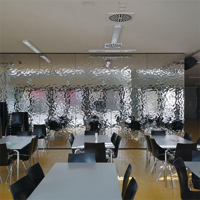 Germany, School Complex in Munich-Moosach, Multipurpose Hall, Movable Walls With EXYD-M, Photo EXYD