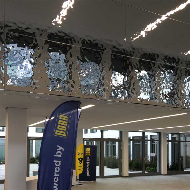 Germany, Munich, Twin Yards Building, Entrance Hall, Wall Cladding EXYD-M, Photo EXYD, 2015
