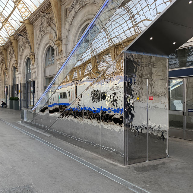 France, Nice, Gare de Nice-Ville, Wall Cladding EXYD-M, Photo EXYD