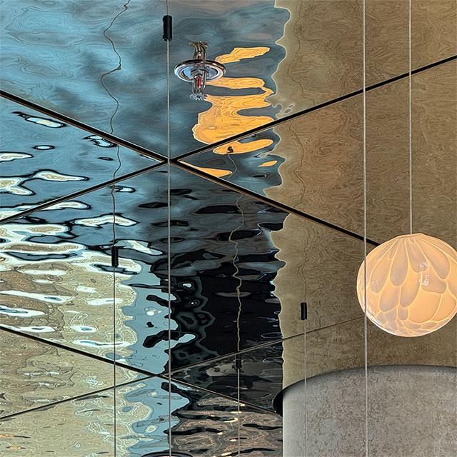 Czechia, Prague, Motel One Hybernsk&aacute;, Ceiling System and Installation Knoblauch, Ceiling Panels EXYD, Photo EXYD, 2024