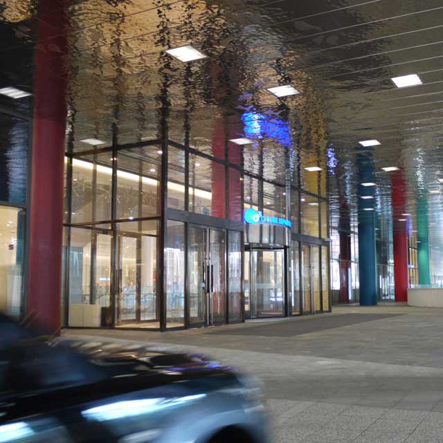 South Korea, Seoul, D-Cube City, Entrance 4 to Department Store, Panels Type EXYD-M and EXYD-B, Photo EXYD