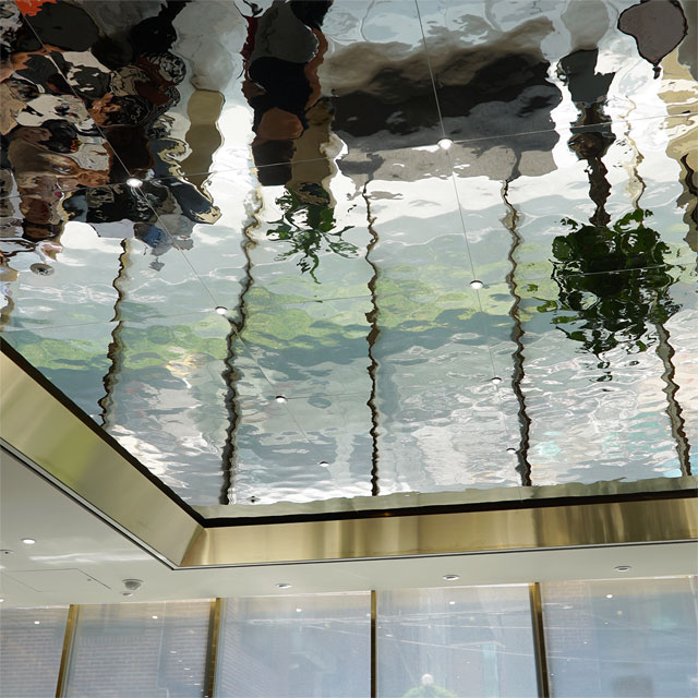 South Korea, Seoul, ID Hospital, Dermatology Department, Reception Room, Ceiling with EXYD-M, Photo EXYD