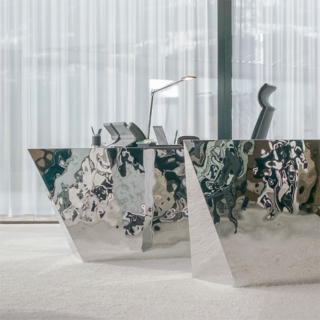 Liechtenstein, Vaduz, Design Daniel Hildmann, Furniture With Product Line EXYD-M, Photo Oliver Hartmann, 2017